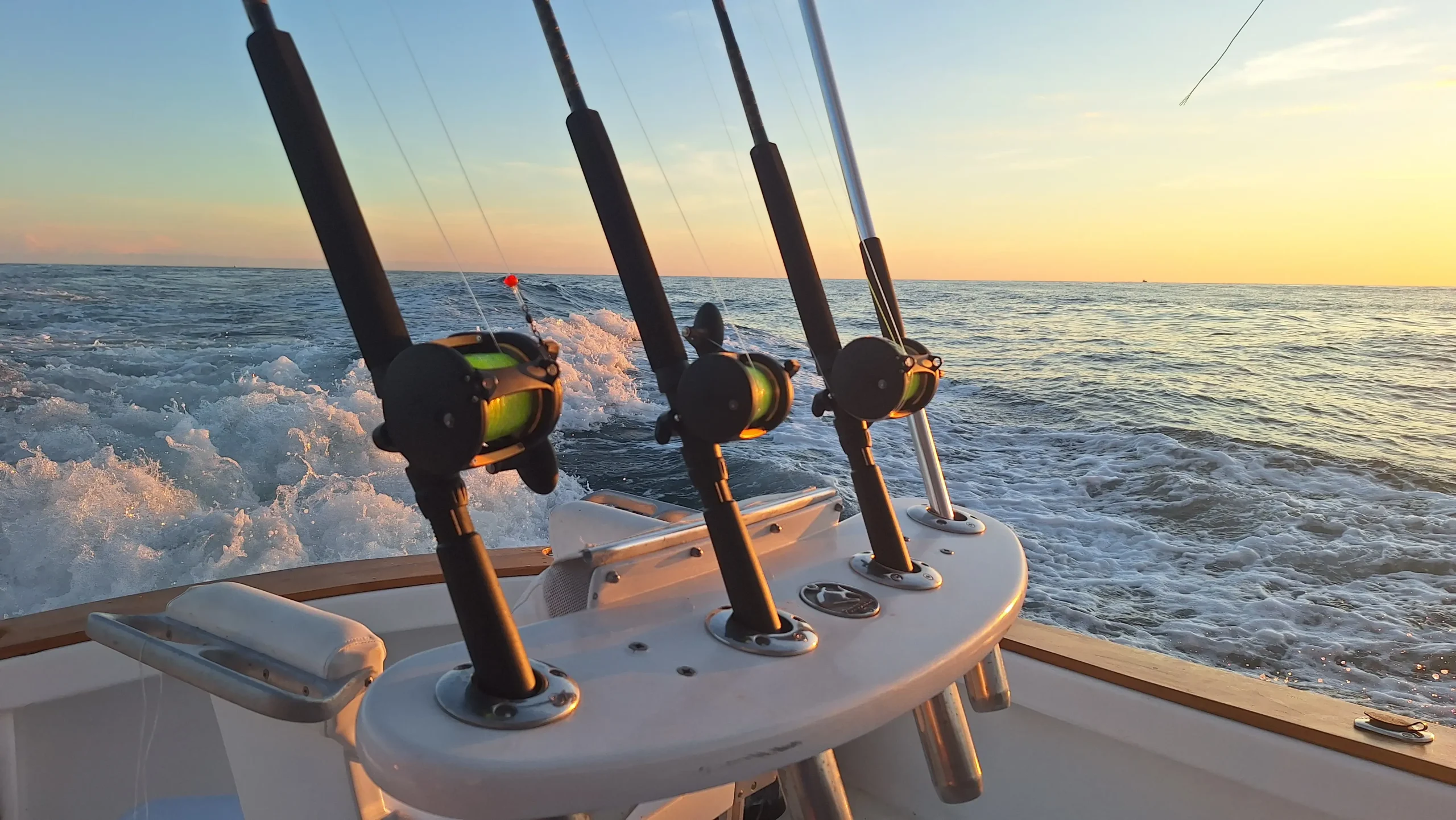 Full-day offshore sport fishing charter from Marina Pez Vela, Costa Rica